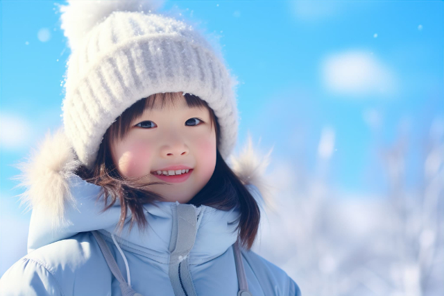 床矯正をして美しい歯並びになった子ども